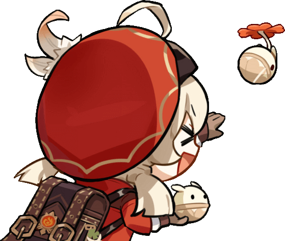 Klee bomb toss